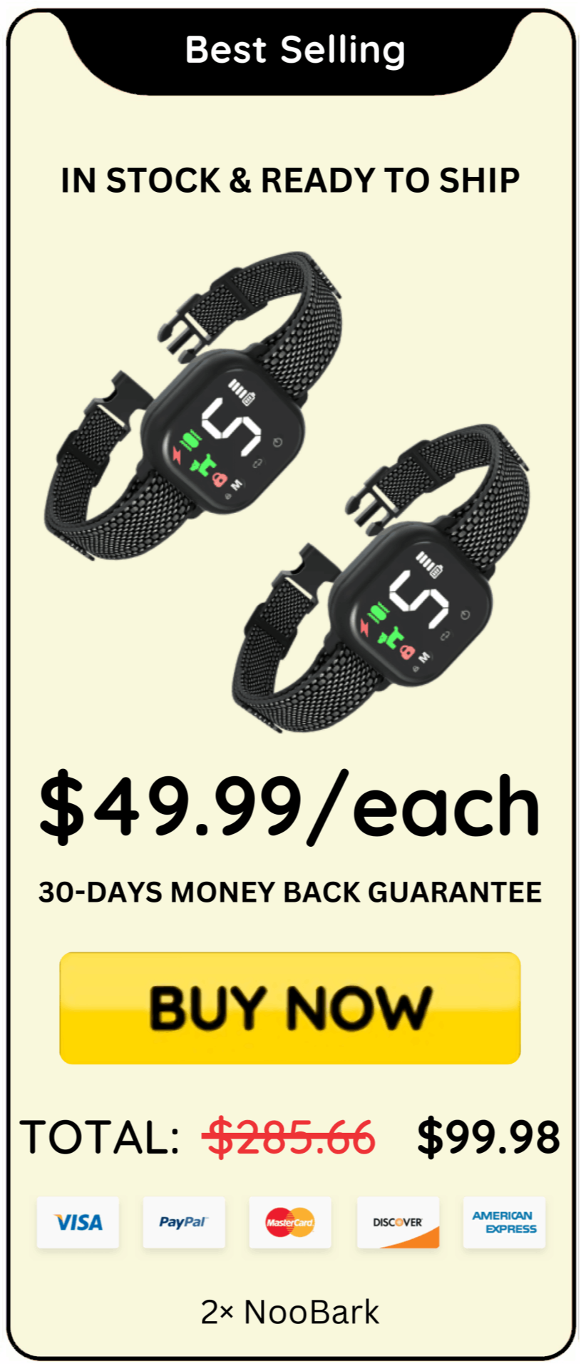 NooBark offer price 